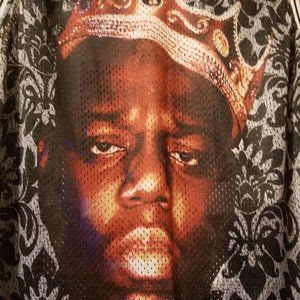 VINTAGE  BIGGIE TEE NEVER WORN   S-M   UNISEX-